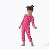 Gerber Baby & Toddler Girls' Snug Fit Footless Pajamas - 3-Pack - 3 of 4