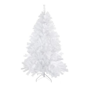 Northlight Full Icy White Spruce Artificial Christmas Tree - 6' - Unlit - 1 of 4