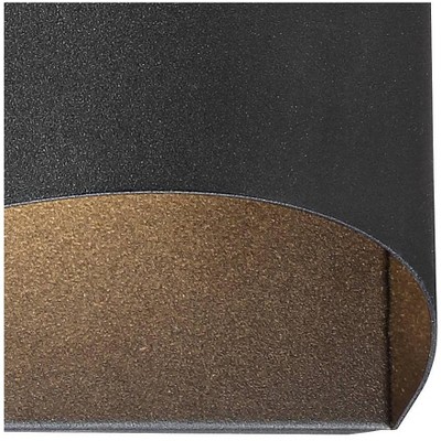 Ratner Black LED Downlight Outdoor Wall Fixture