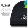 Jojo Siwa Girl's Winter Hat and Gloves Set, Kids Ages 4-7 (Black) - 4 of 4