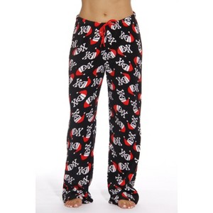 Just Love Womens  Print Plush Fleece Pajama Pants - 1 of 2