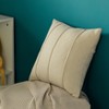 DEERLUX 16" Handwoven Cotton Throw Pillow Cover Flat Natural Design - 4 of 4