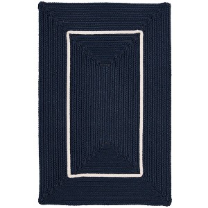 Colonial Mills Doodle Edge Area Rug, 2 by 3-Feet, Navy - 1 of 1
