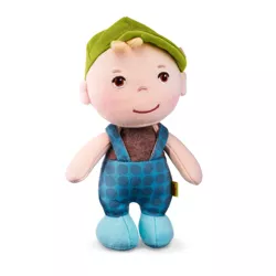 HABA Mini Soft Doll Matteo - Tiny 6" First Baby Boy Doll from Birth and Up