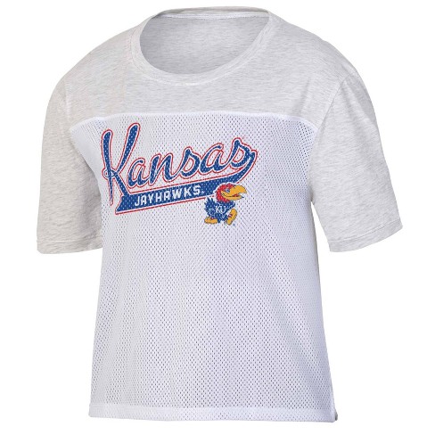 Kansas Jayhawks Vault 1912 Logo Go KU Triblend T-Shirt - Grey