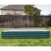 Vego Garden 9-in-1 Modular Rectangular Metal Outdoor Raised Garden Bed Olive Green 42"x78"x11" - image 3 of 4