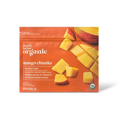 Organic Frozen Mango Chunks - 10oz - Good & Gather&#8482;