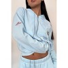 Women's Life Is Sweet Waffle Hoodie - The Mayfair Group - 4 of 4