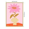 Amanti Art Spring Flower No 4 by Nktn  Wood Framed Wall Art Print - 3 of 4