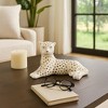 Decorative Leopard Sculpture for Home Decor - Contemporary Figurine for Bathroom, Office, Bedroom, or Shelf Decor - 2 of 4
