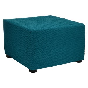 Unique Bargains Polyester Rectangular Stretchy Elastic Stool Cover Medium Fit Length 23"-27" - 1 of 4