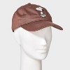 Women's Snoopy Baseball Graphic Hat - Taupe - 2 of 4