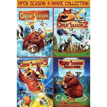 Open Season 1, 2, 3 & Scared Silly (DVD)
