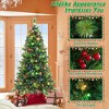 Resenkos 6-Foot Pre-Lit Artificial Christmas Tree with 300 LED Lights - Green - 4 of 4