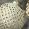 4"H Sullivans Modern Gold Ornament - Set of 2  Multicolored Christmas Ornaments - 2 of 2