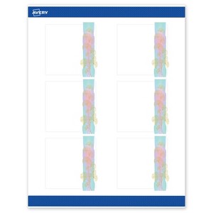 Avery Square Labels, Floral Design, 3" x 3", 60 Total - 1 of 4