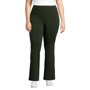 Lands' End Women's Starfish High Rise Flare Pants - 1 of 3