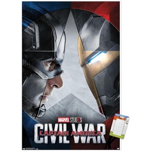 Trends International Marvel - Captain America: Civil War - Faceoff One Sheet Unframed Wall Poster Prints - 1 of 4