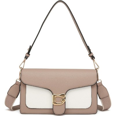 Crossbody Bags for Women Trendy - Small Bag Leather Handbags Evening Clutch with 2 Straps