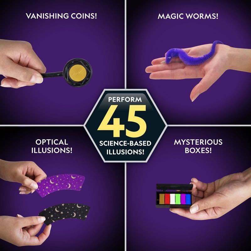 NATIONAL GEOGRAPHIC Kids Magic Set - 45 Magic Tricks for Kids to Perform with Step-By-Step Video Instructions, 4 of 8