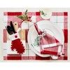 Solino Home Linen Plaid Dinner Napkins| Very Merry Plaid - 2 of 4