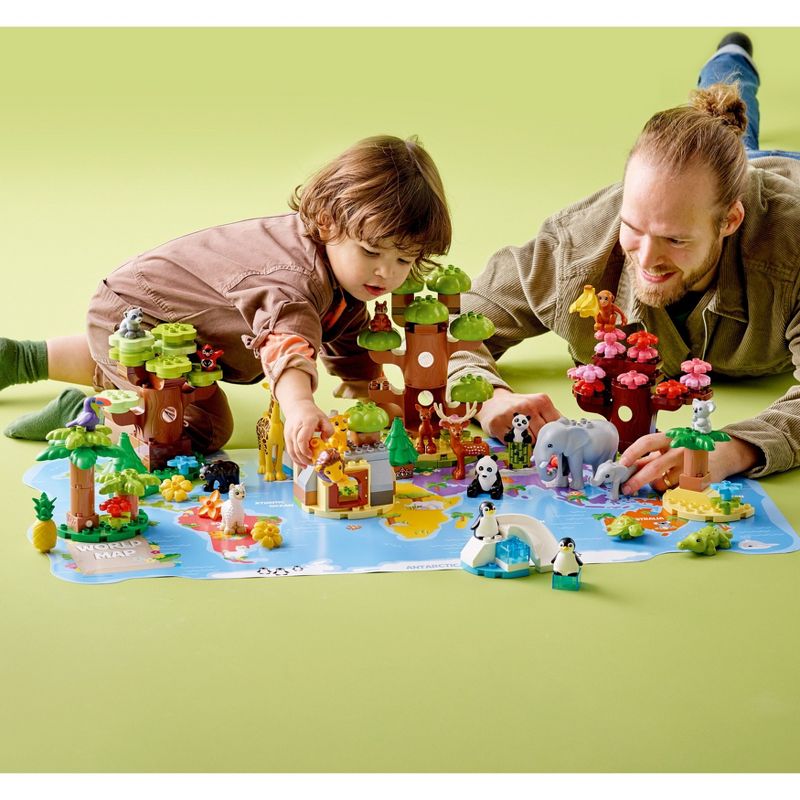 LEGO DUPLO Wild Animals of the World Toy Animal Figures 10975, 4 of 9