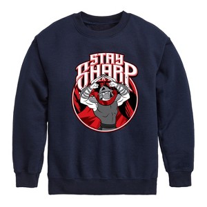 Boys' - Teenage Mutant Ninja Turtles - Stay Sharp Graphic Long Sleeve Fleece Sweatshirt - 1 of 4