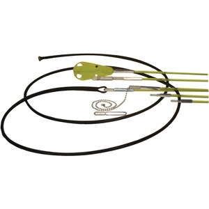Labor Saving Devices 36-Ft. Creep-Zit™ Pro FiberFuse™ Wire-Running Rod Kit in Green - 1 of 3