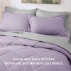 5/7 Pcs Bed in a Bag with Contrast Color Solid Design Bedding Set - 4 of 4