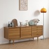 Bella Depot Antigue 68.9" Sideboard Buffet with 4 Drawers and 2 Doors - 2 of 4