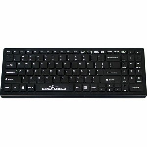 Seal Shield Cleanwipe Pro Waterproof Keyboard, Black SSKSV101PRO - 1 of 1