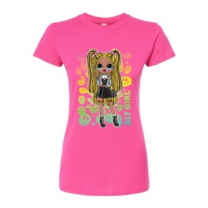 Women's - LOL Surprise! - Rainbow ALT Girl Juniors Fitted Graphic T-Shirt - 1 of 3