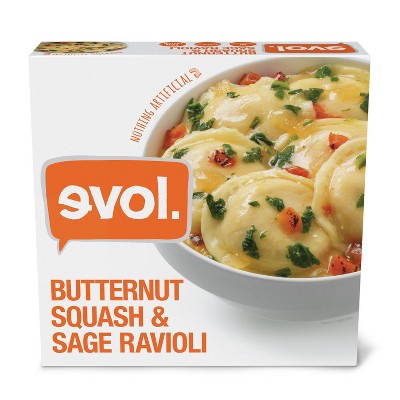 Evol Frozen Frozen Butternut Squash and Sage Ravioli - 8.13oz