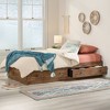 Sauder Twin Boulevard Cafe Mates Storage Bed Vintage Oak - 4 of 4
