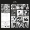 2026 Square Wall Calendar, Mutts, 16-Month Humor Theme with 180 Reminder Stickers (12x12 In) - 4 of 4