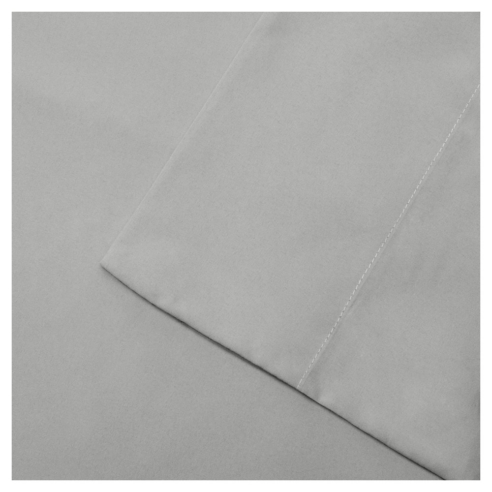 UPC 675716714116 product image for Queen 3M Microcell All Season Moisture Wicking Lightweight Sheet Set Gray | upcitemdb.com