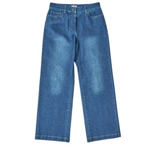 Women's Wo's The Best-ever Wide Leg Jeans - Quaker Marine Supply Co. - 1 of 2