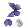 Unique Bargains Gradient Duckbill Butterfly Hair Clips 1 Pc - 3 of 4