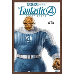 Trends International Marvel Fantastic Four: First Steps (2025) - The Thing Feature Series Framed Wall Poster Prints - 1 of 4