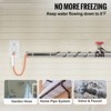 VEVOR Self-Regulating Pipe Heating Cable, 15FT 5W/FT Heat Tape for Pipes Freeze Protection, Water Pipe Heat Cable with Built-in Thermostat, Orange - 3 of 4