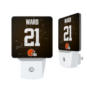 NFL Cleveland Browns Players Game Tactic Night Light 2-Pack - 1 of 4