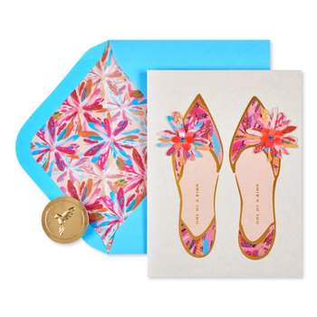 Mother's Day Card For Mom, Stepmom, Sister Floral Shoes - PAPYRUS