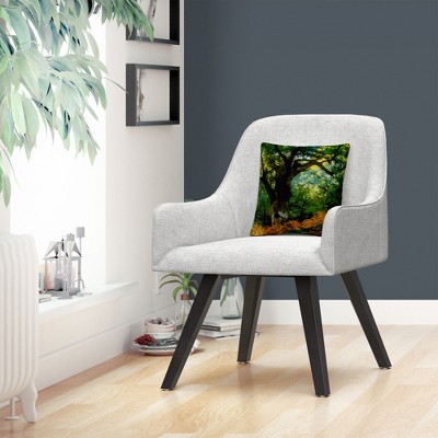 Claude Monet Bodmer Oak Forest 16x16 Decorative Throw Pillow