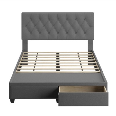 queen platform bed target