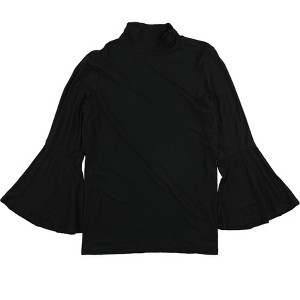 Alfani Womens Belll Sleeve Basic T-Shirt - 1 of 1