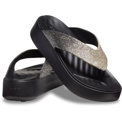 Crocs Women's Getaway Chunky Glitter Flip Flop Platform Sandals - image 2