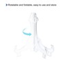 Unique Bargains Plastic Folding Clear Picture Frame Decorative Holder Stands 6 Pcs - 4 of 4