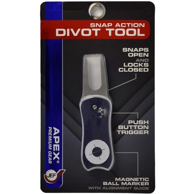 Jef World Of Golf Apex Snap Action Divot Tool