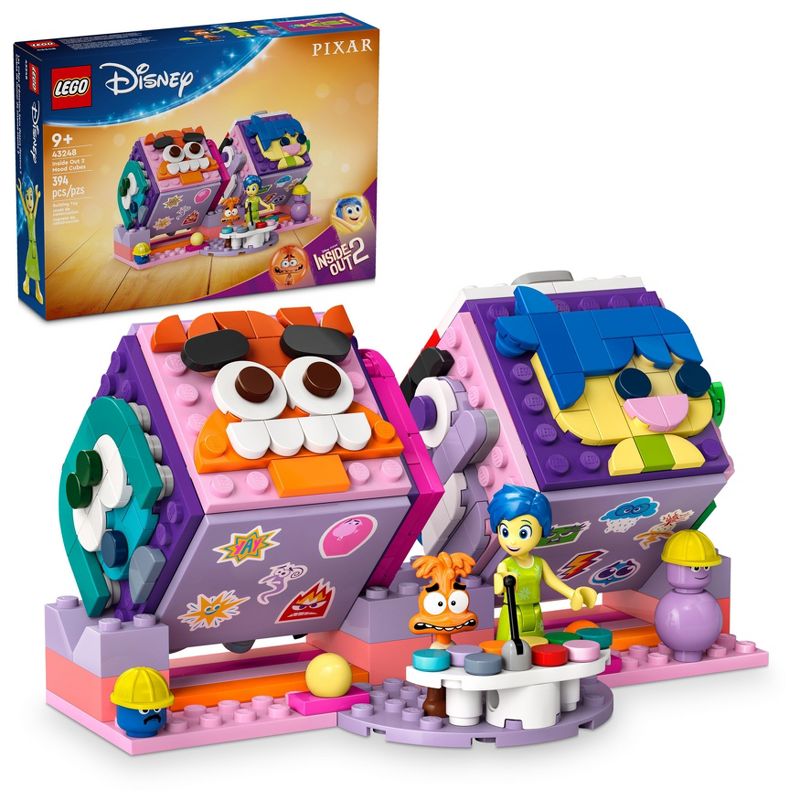 LEGO Disney Inside Out 2 Mood Cubes from Pixar 43248, 1 of 8