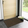 Evideco French Home Goods Heavy-Duty Non-Slip Rubber Door Mat for High Traffic Areas - Available in Multiple Sizes and Colors - 2 of 4